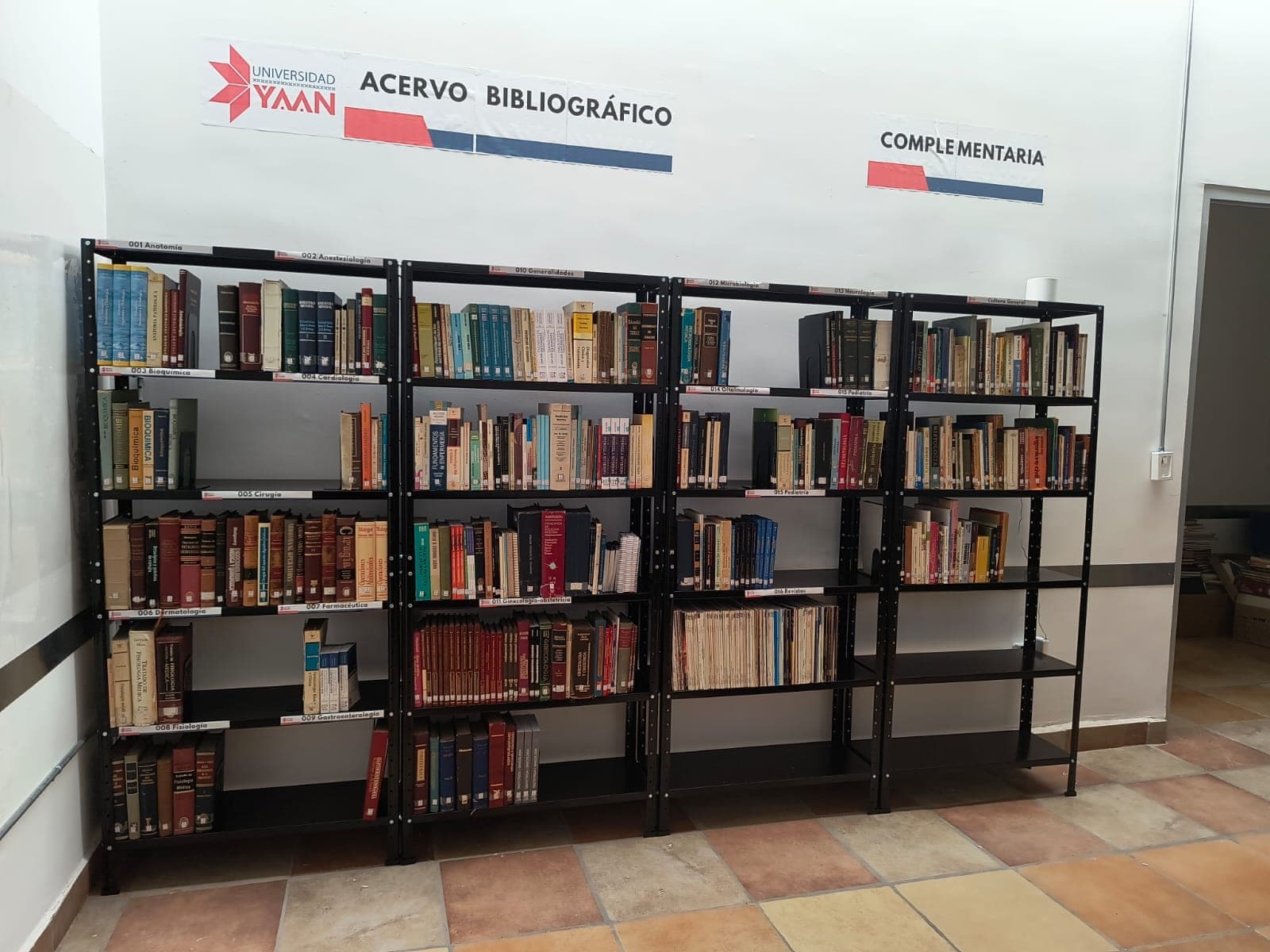 Acervo bibliográfico de ciencias de la salud — Universidad YAAN